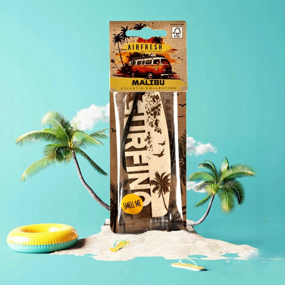 Airfresh Car Perfume Malibu Beach Atlantic Collections